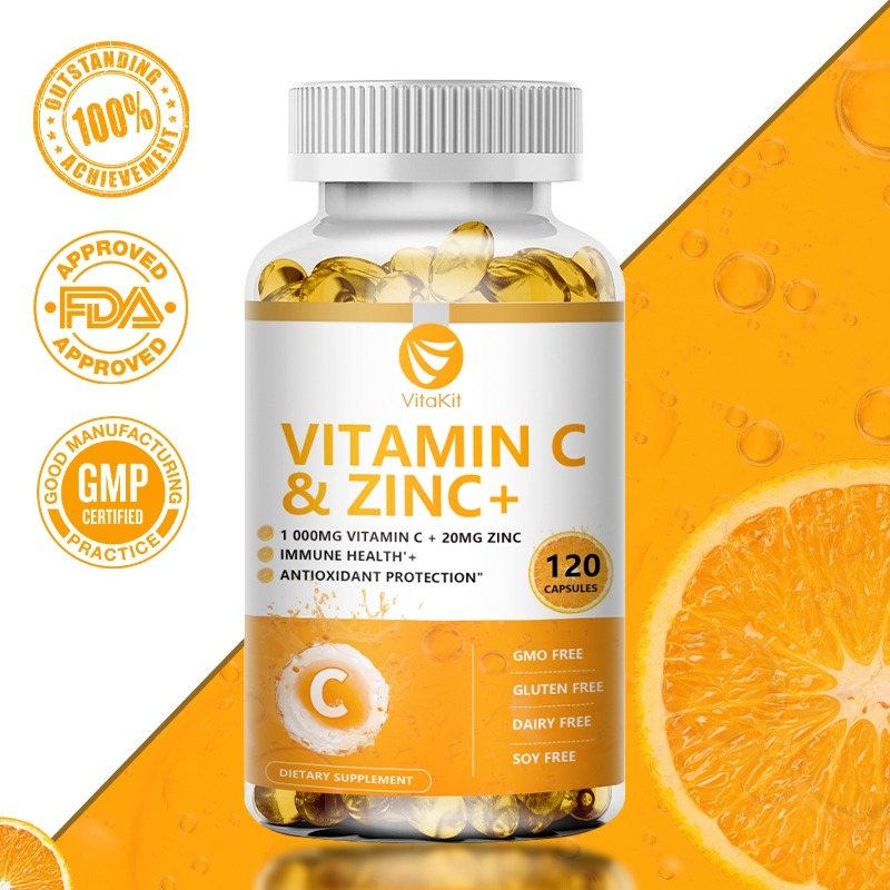 วิตามินซี วิตาคิท 1000 มก. ผสม - Zinc Supplement 50Mg บทวิจารณ์และราคา
