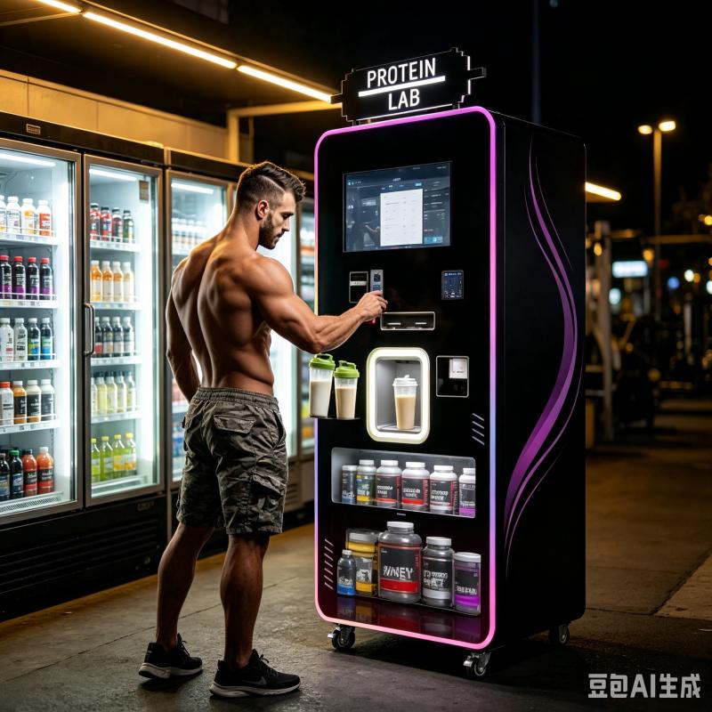 เครื่องจำหน่ายโปรตีนเชคแบบปรับ - Nutrition Fitness Center บทวิจารณ์และราคา