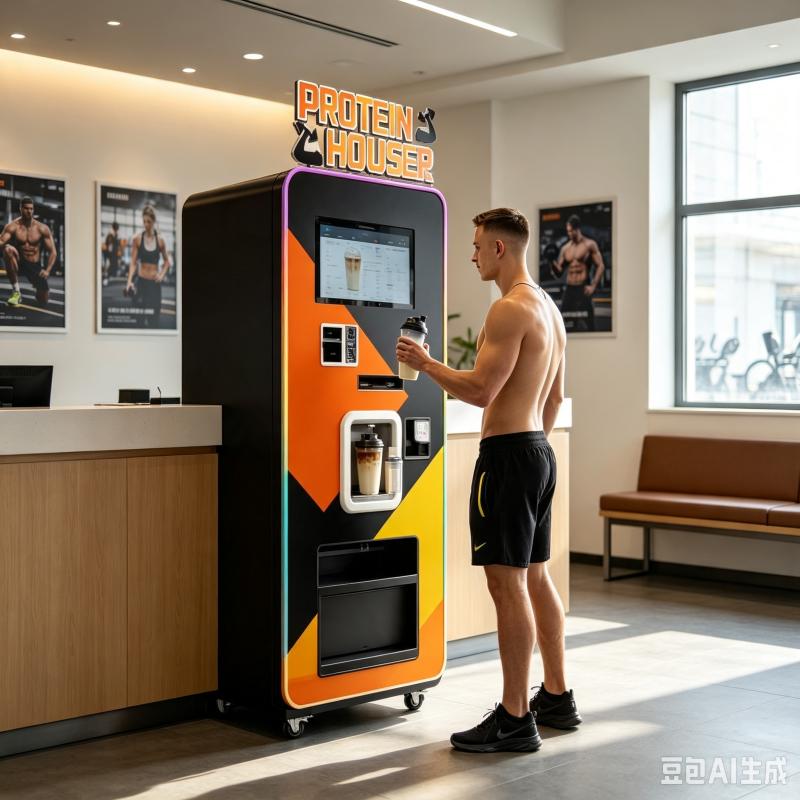เครื่องจำหน่ายโปรตีนเชคแบบปรับ - Nutrition Fitness Center บทวิจารณ์และราคา