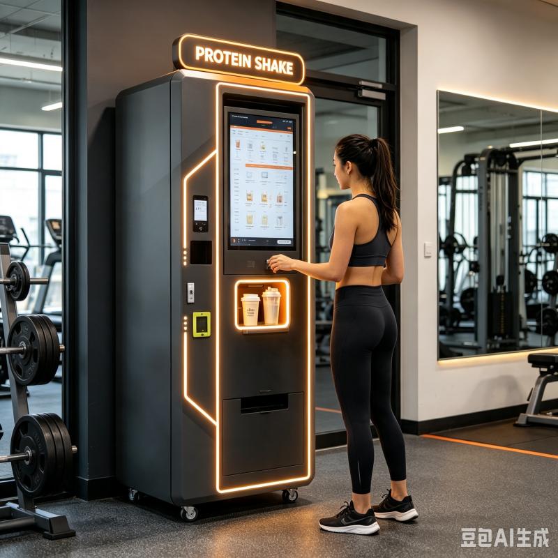 เครื่องจำหน่ายโปรตีนเชคแบบอัตโ - Nutrition Fitness Center บทวิจารณ์และราคา