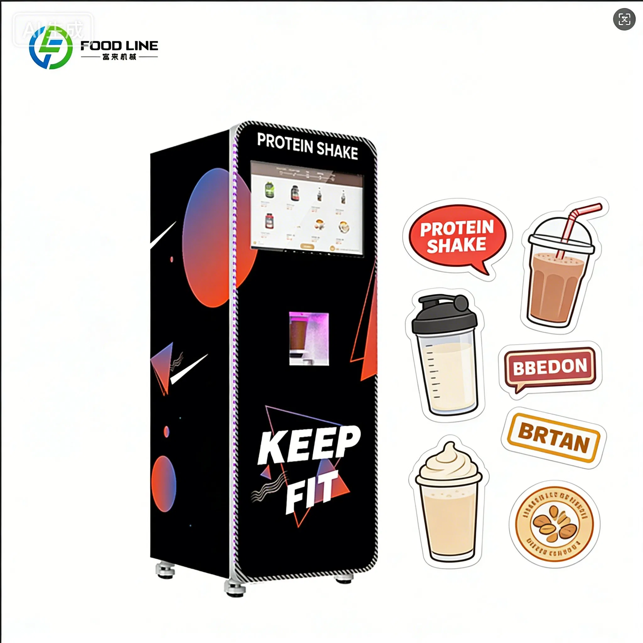 ตู้จำหน่ายเครื่องดื่มโปรตีนอัต - Nutrition Fitness Center บทวิจารณ์และราคา