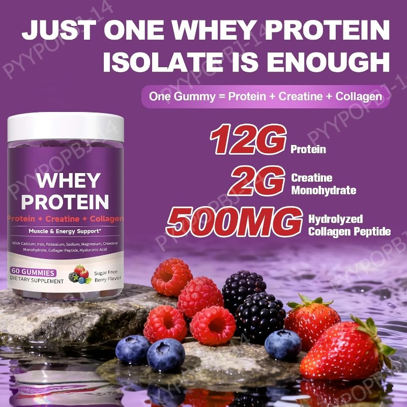 โปรตีนกัมมี่ผสมเวย์ ครีเอทีน ค - Nutrition Fitness Supplements บทวิจารณ์และราคา