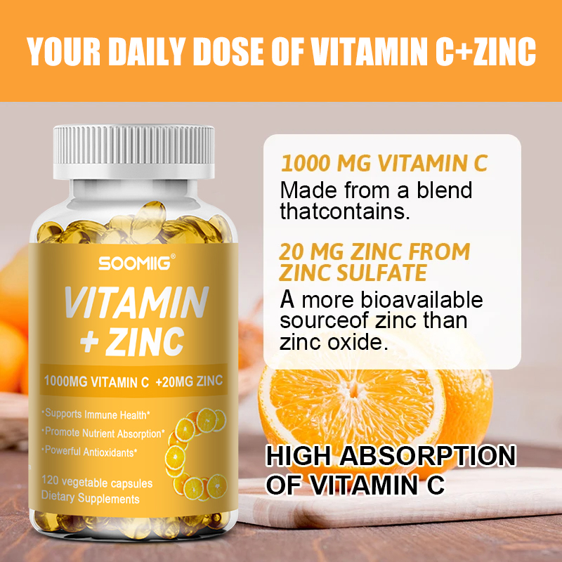 วิตามินซี 1000 มก. + ซิงค์ 20  - Zinc Supplement 50Mg บทวิจารณ์และราคา